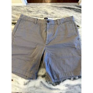 J. Crew Men's 9" Inseam Chino Shorts sz 35, Grey